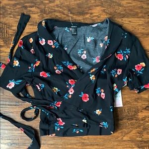 Floral women’s blouse top